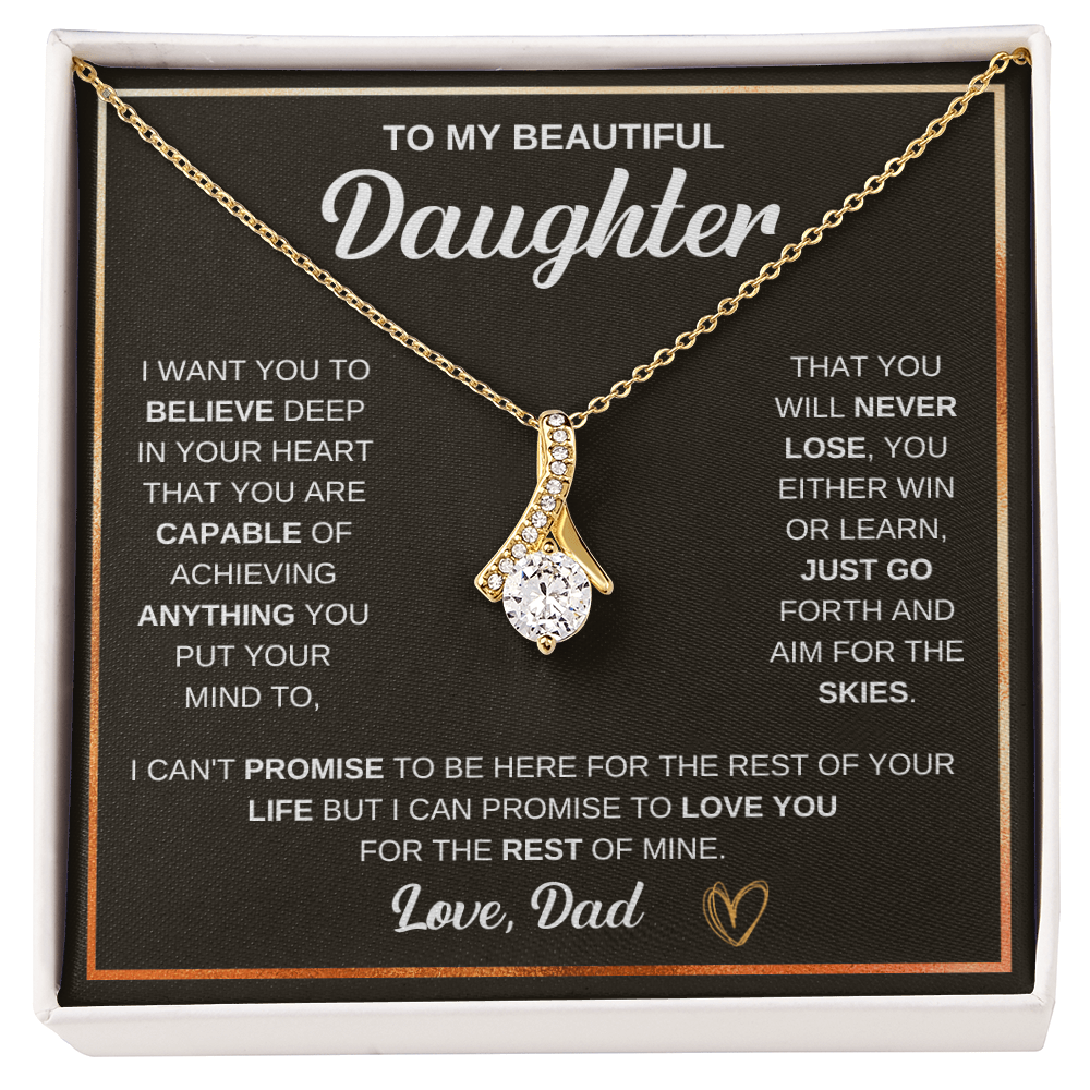 Daughter Necklace Gift From Dad