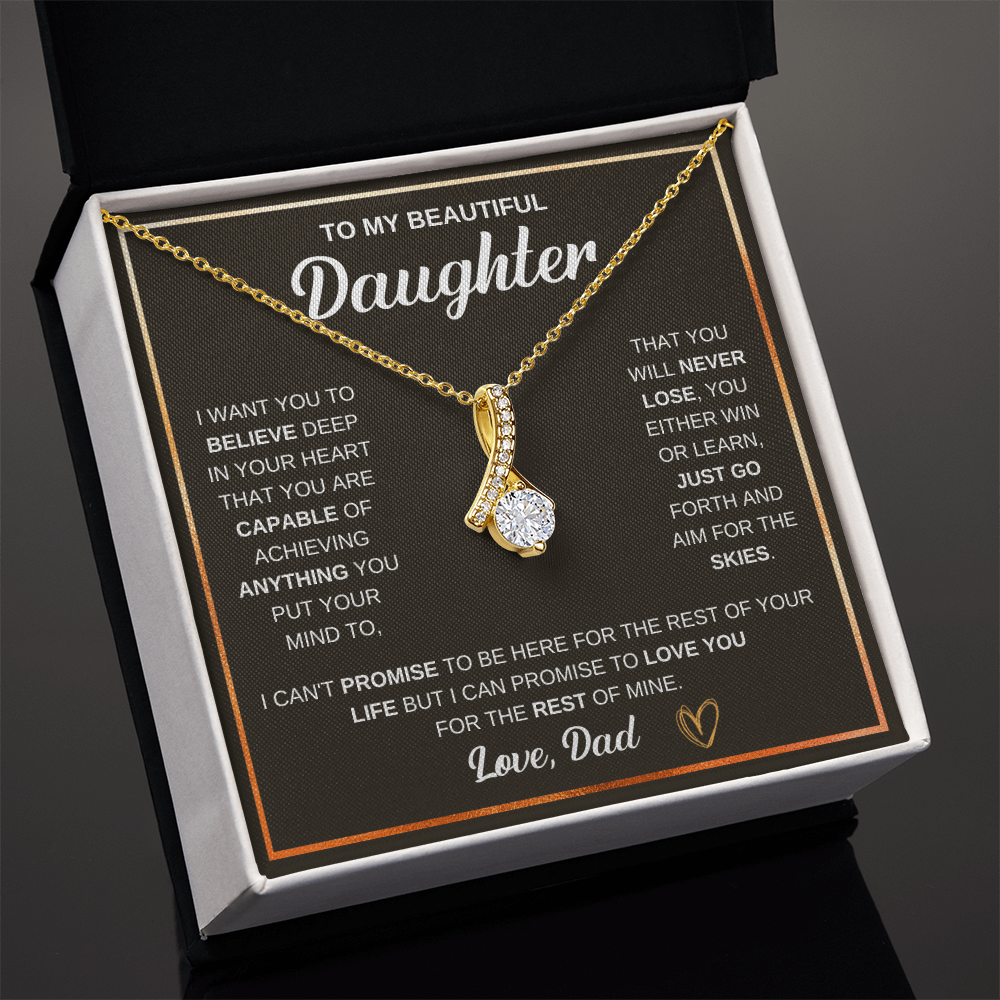 Daughter Necklace Gift From Dad