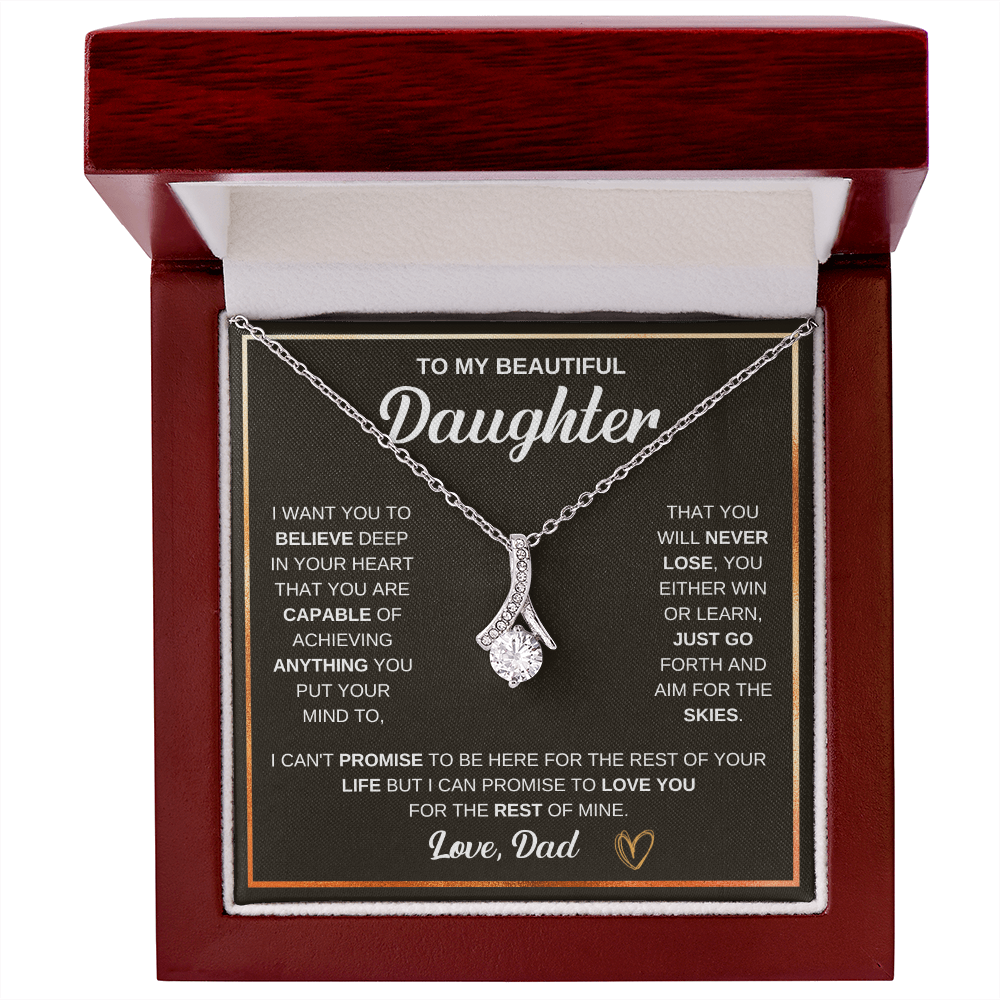 Daughter Necklace Gift From Dad